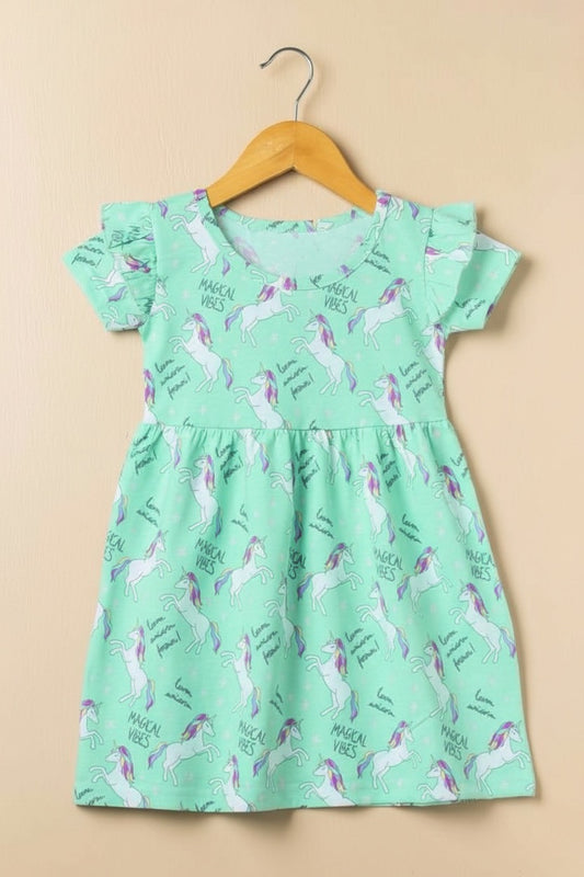 Mint Unicorn Gown