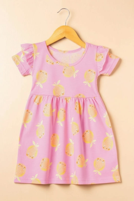 Sweet Citrus Pink Gown