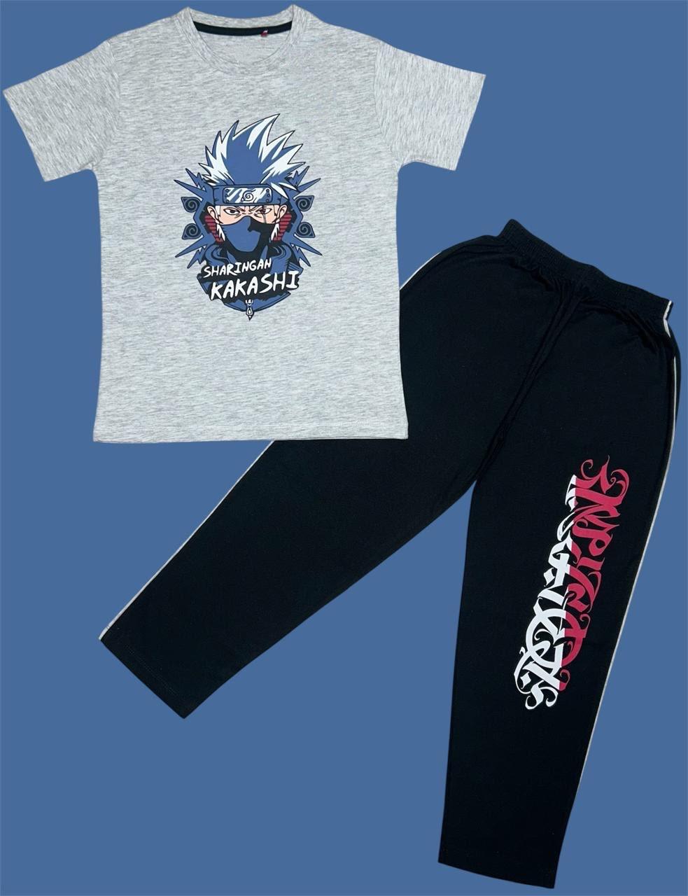 Grey Kakashi pant set