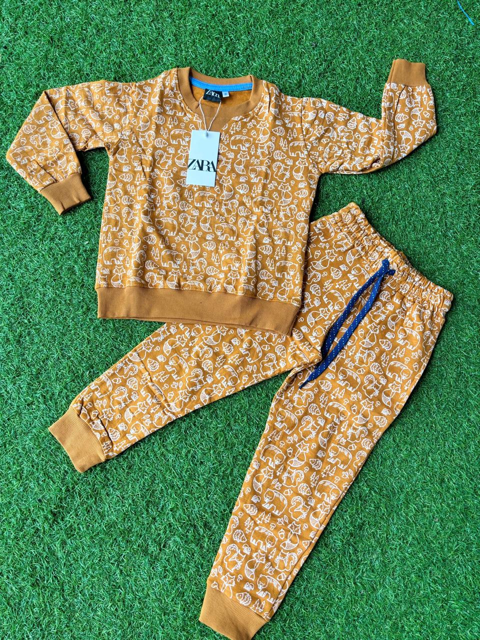 Mustard yellow pant set